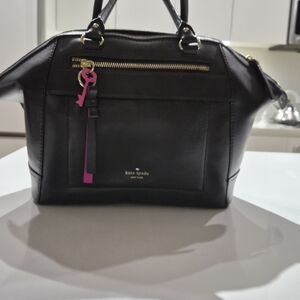 Kate Spade Black Leather Handbag
